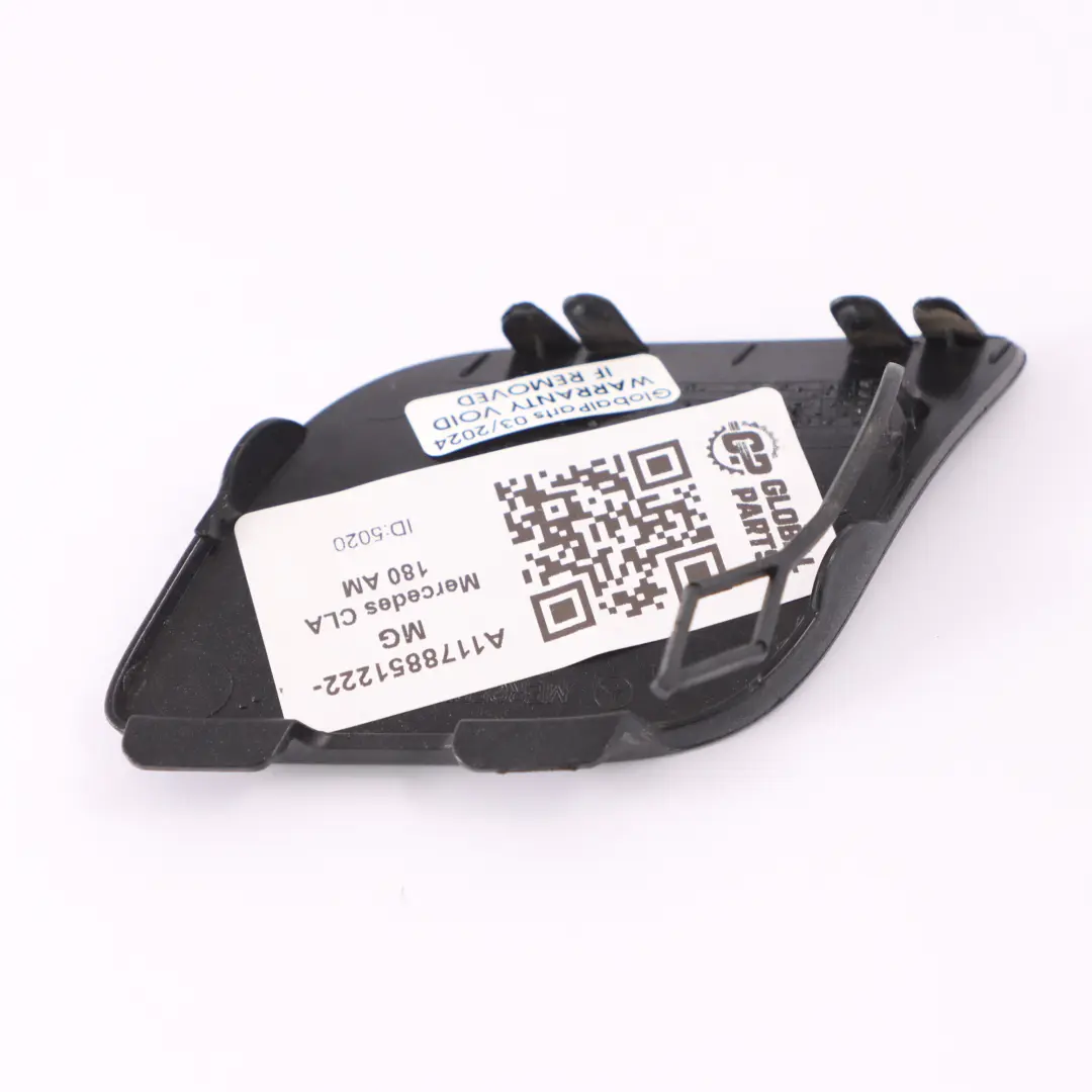 Mercedes C117 Front Bumper Hook Cover Towing Eye Mineral Grey Metallic - B39 - SKU A1178851222-MG - Part number A1178851222