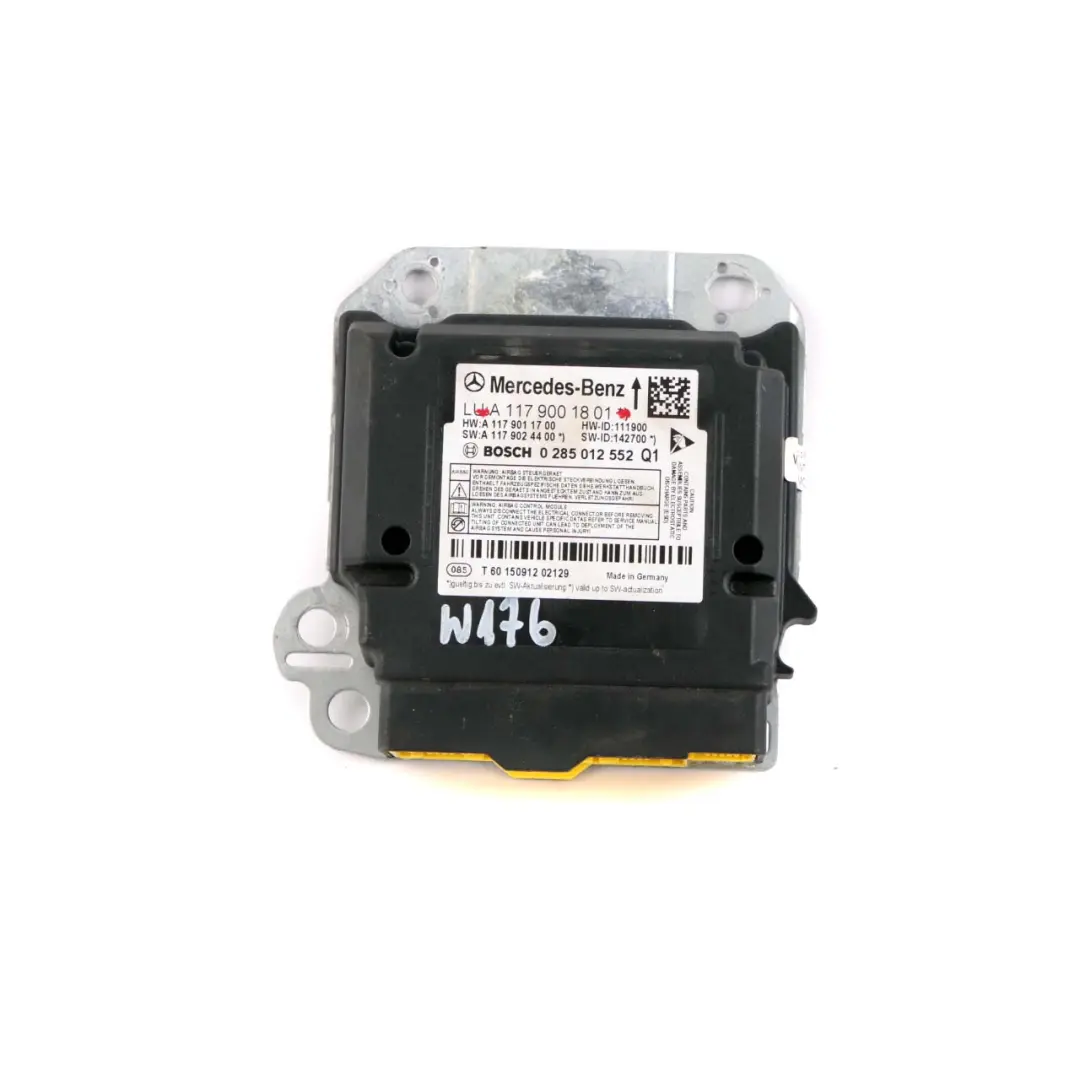 Mercedes W176 Luftmodul Systemsteuergerät Modul ECU - SKU A1179001801 - Teilenummer A1179001801