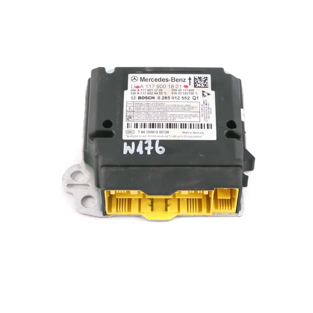 Mercedes W176 Luftmodul Systemsteuergerät Modul ECU - SKU A1179001801 - Teilenummer A1179001801