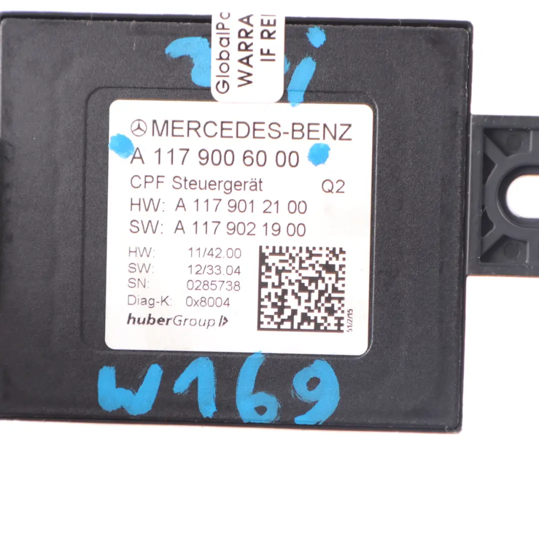  Camera Module Mercedes W156 W176 Reversing Rear View Control Unit - SKU A1179006000 - Part number A1179006000