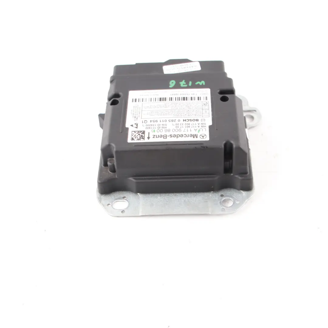  Módulo Airbag Mercedes V176 Unidad de Control SRS ECU - SKU A1179008600 - Número de pieza A1179008600