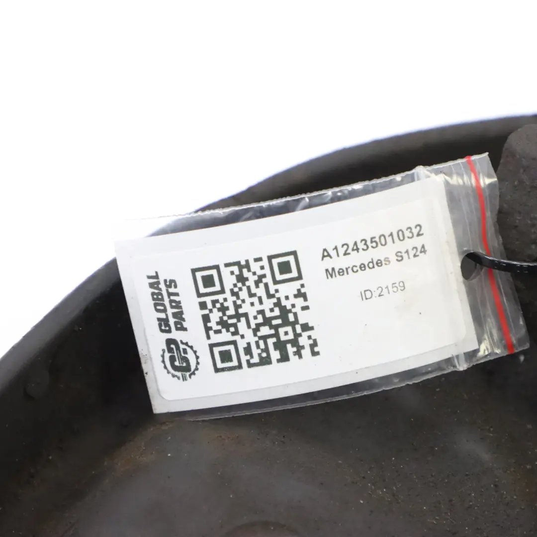 Carrier Rear Left N/S Suspension Axle Hub Mount to Mercedes W124 Wheel with Part number A1243501032 Mercedes W124 Wheel Carrier Rear Left N/S Suspension Axle Hub Mount - SKU A1243501032 - Part number A1243501032