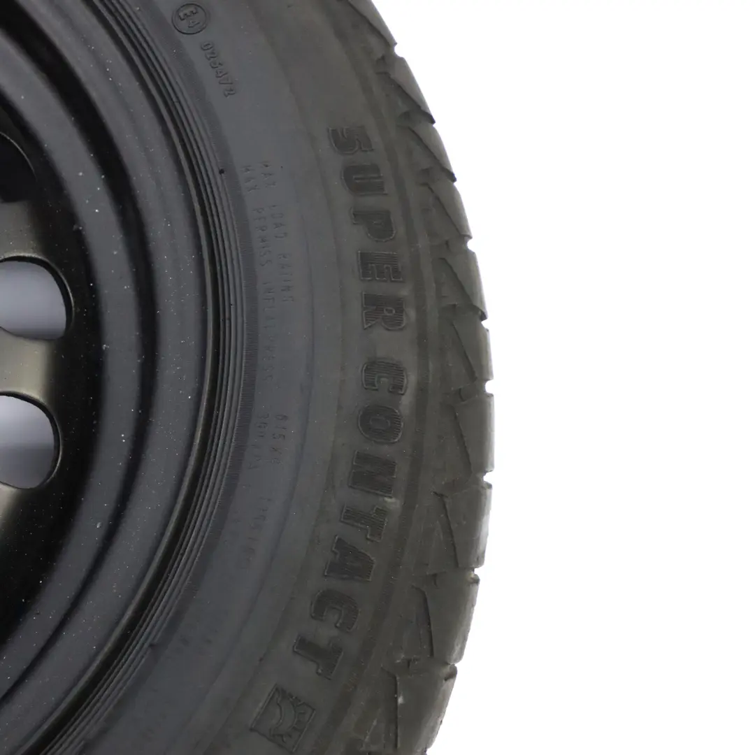 Mercedes W124 S124 Spare Wheel Steel R15 Tyre 195/65 - SKU A1244001002 - Part number A1244001002