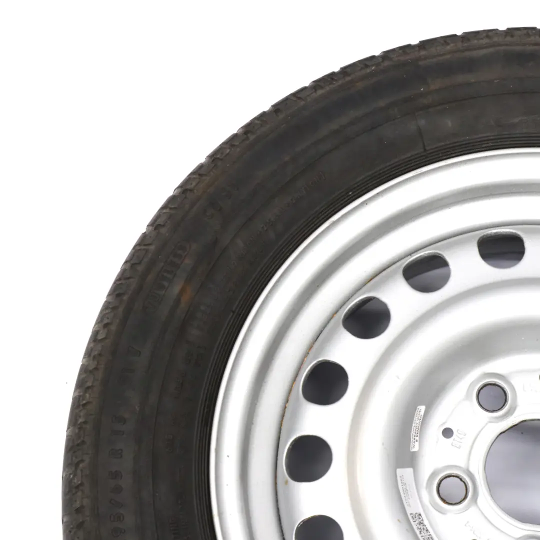 Mercedes W124 Jante acier avec pneu Continental 195/65 R15 6,5J - SKU A1244001202 - Numéro de pièce A1244001202