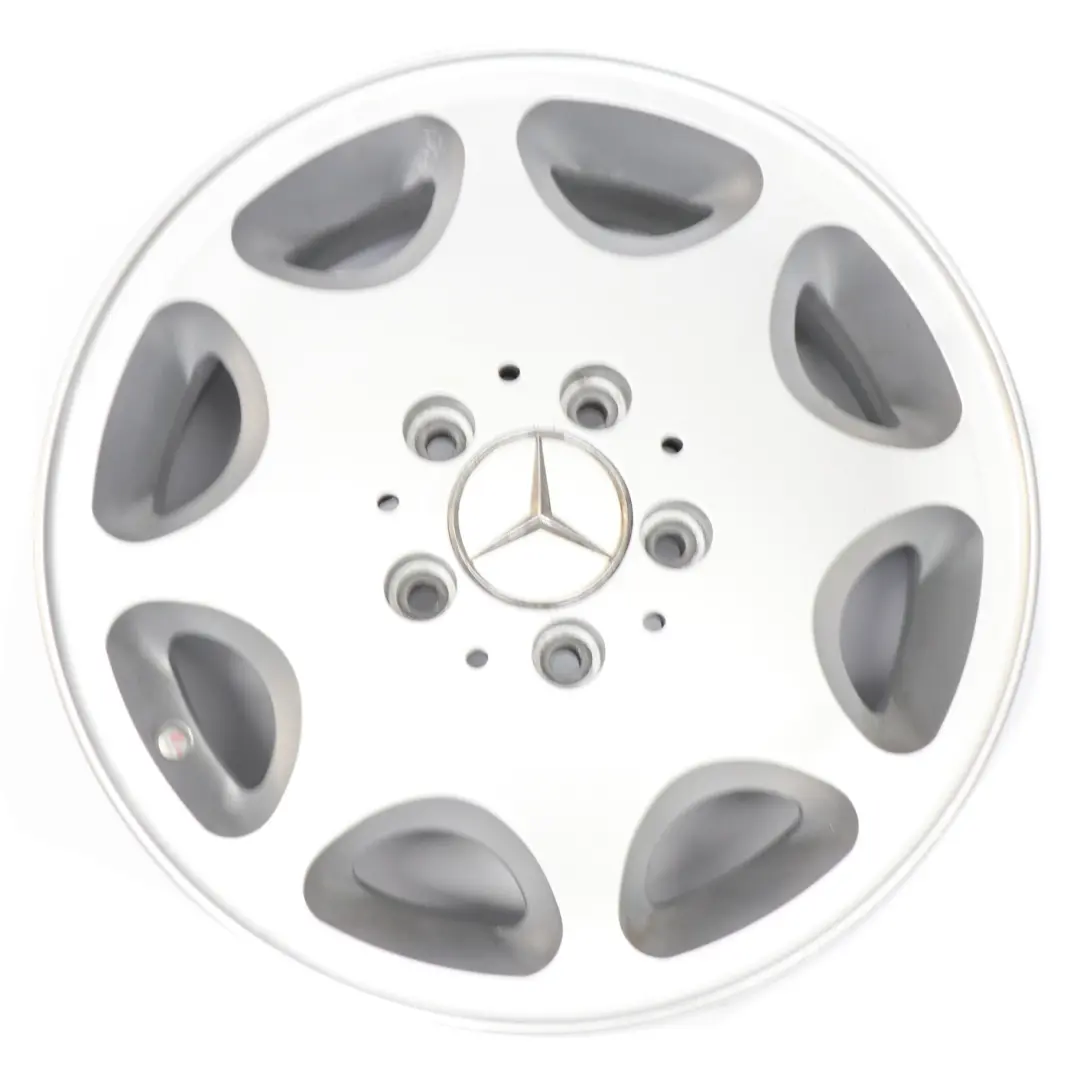 Mercedes W124 Srebrna Felga Aluminiowa 15" 6,5J ET:44 - SKU A1244011202-2 - Numer Części A1244011202