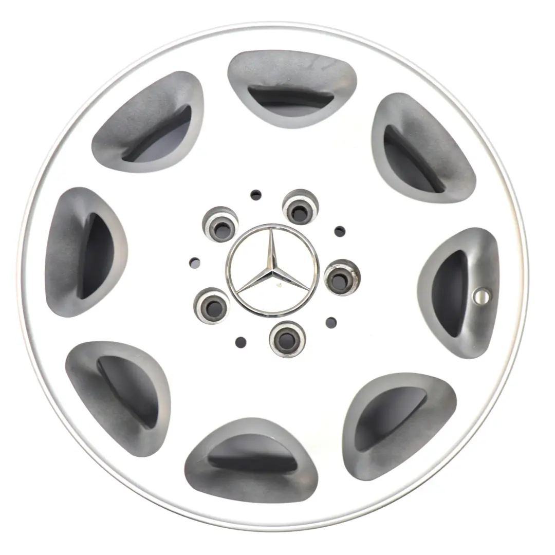 Alloy Rim 15" 6,5J ET:44 8 Hole to Mercedes W124 Silver Wheel with Part number A1244011202 Mercedes W124 Silver Wheel Alloy Rim 15" 6,5J ET:44 8 Hole - SKU A1244011202-3 - Part number A1244011202