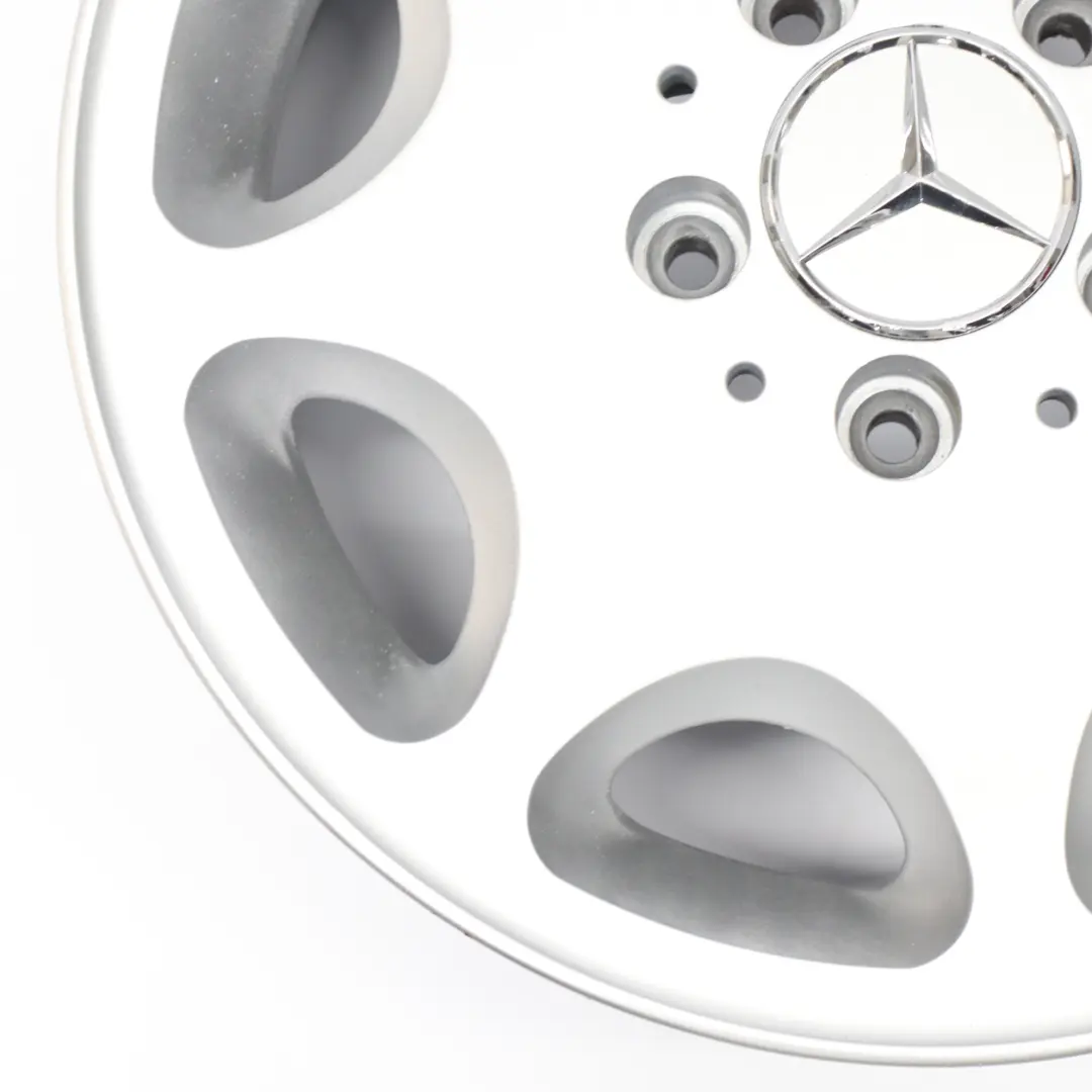 Alloy Rim 15" 6,5J ET:44 8 Hole to Mercedes W124 Silver Wheel with Part number A1244011202 Mercedes W124 Silver Wheel Alloy Rim 15" 6,5J ET:44 8 Hole - SKU A1244011202-4 - Part number A1244011202