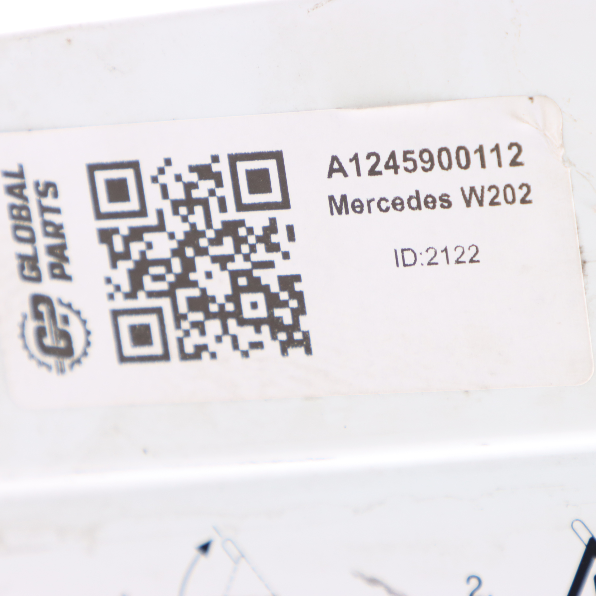 Mercedes W124 W208 W210 Trunk Accessories Hazard Warning