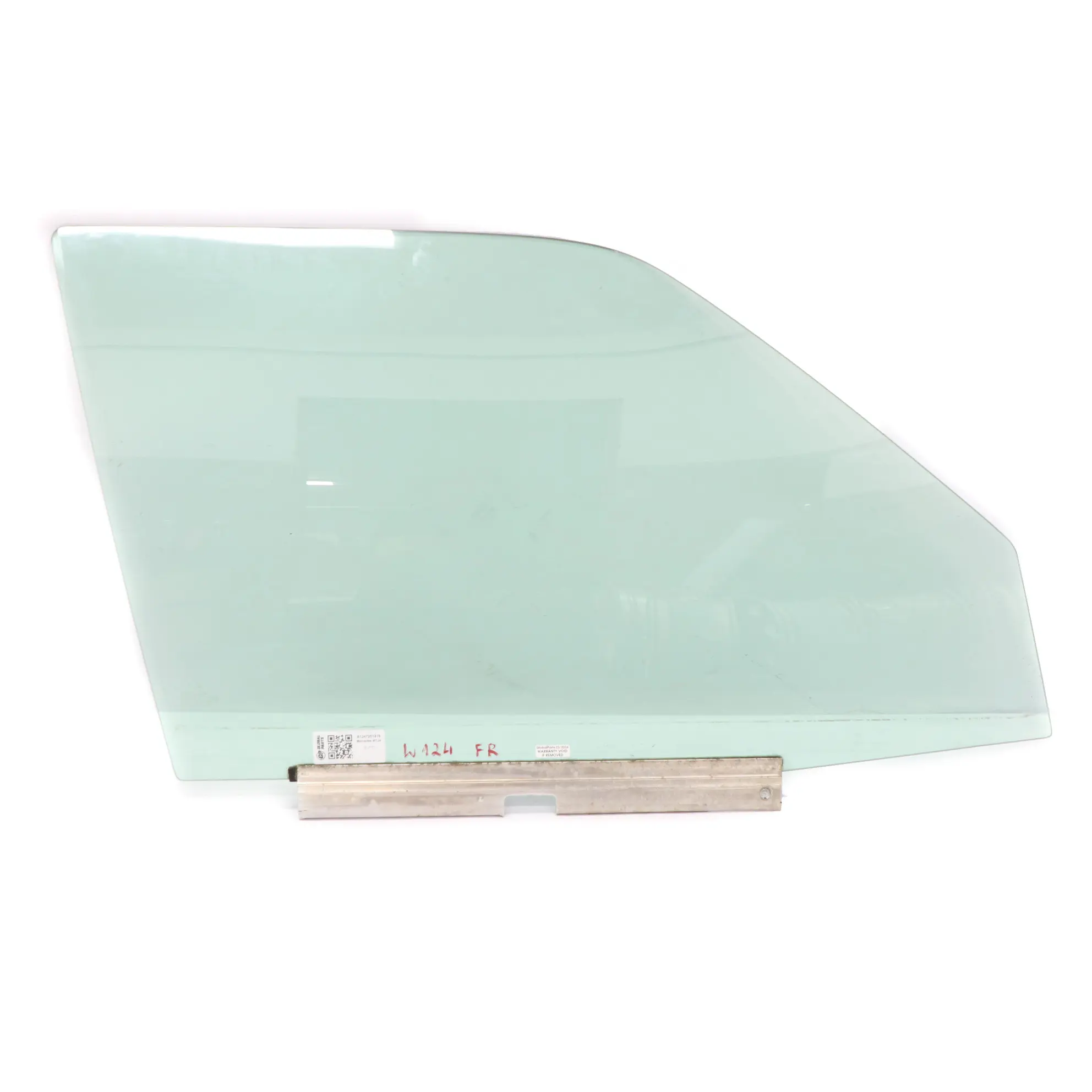 Mercedes W124 Window Glass Front Right Door O/S Green Glazing AS2 A1247201418