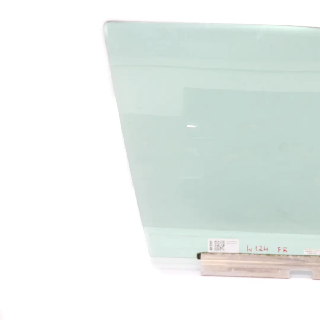 Window Glass Front Right Door O/S Green Glazing AS2 to Mercedes W124 with Part number A1247201418 Mercedes W124 Window Glass Front Right Door O/S Green Glazing AS2 - SKU A1247201418 - Part number A1247201418
