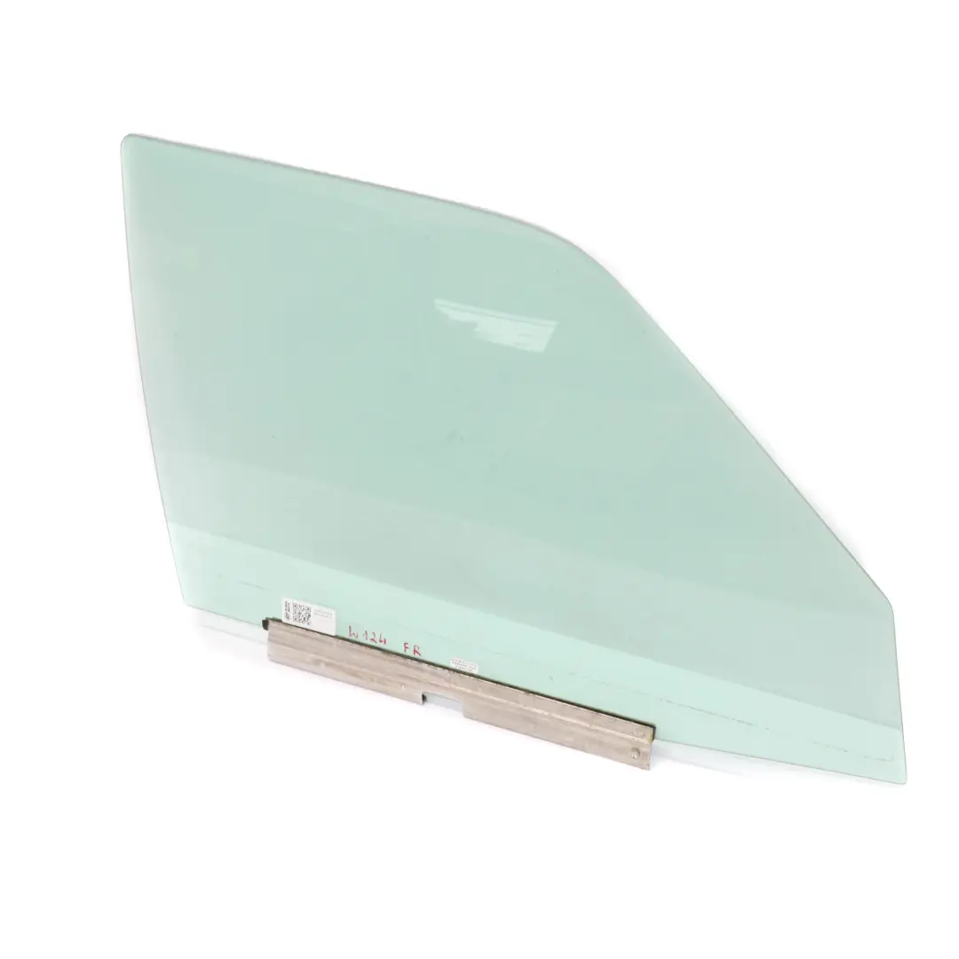 Window Glass Front Right Door O/S Green Glazing AS2 to Mercedes W124 with Part number A1247201418 Mercedes W124 Window Glass Front Right Door O/S Green Glazing AS2 - SKU A1247201418 - Part number A1247201418