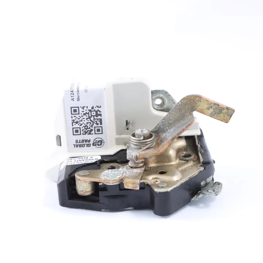 Door Lock Rear Right O/S Latch Catch Mechanism to Mercedes W124 with Part number A1247300835 Mercedes W124 Door Lock Rear Right O/S Latch Catch Mechanism - SKU A1247300835 - Part number A1247300835