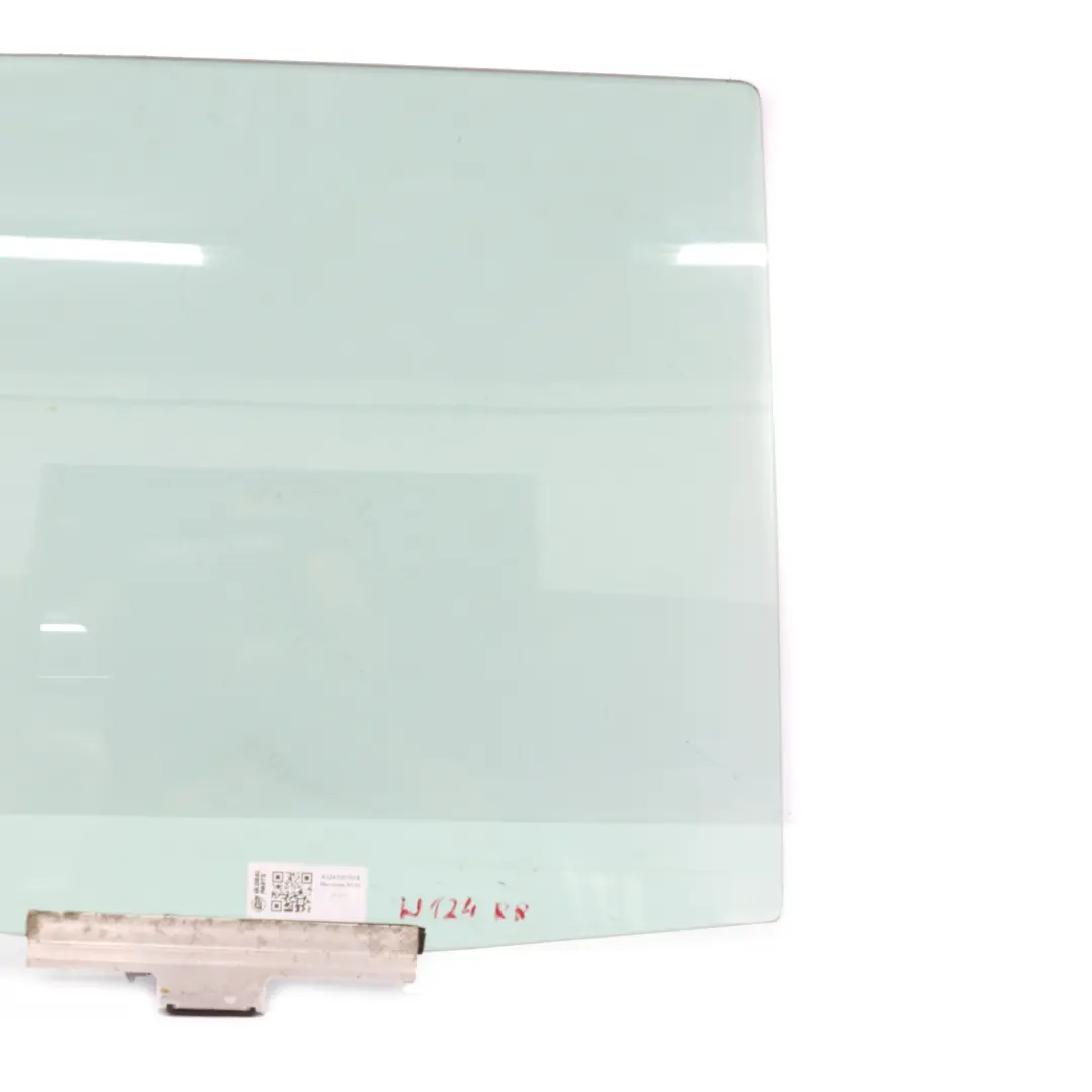 Mercedes W124 Window Glass Rear Right Door O/S Green Glazing AS2 - SKU A1247301018 - Part number A1247301018