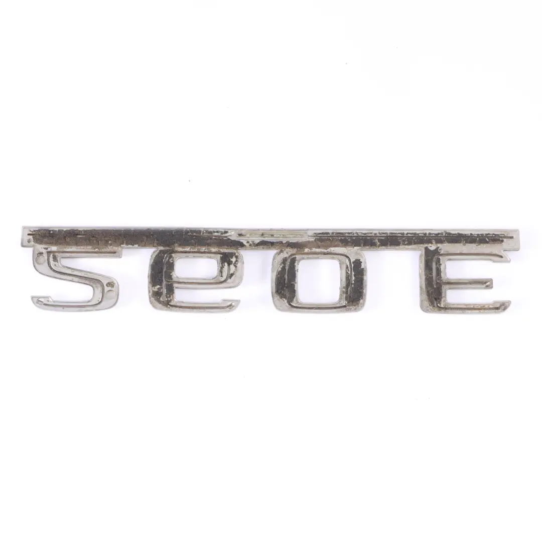 Mercedes W124 Emblème de coffre arrière Badge 260E A2518170115 - SKU A1248171515 - Numéro de pièce A1248171515