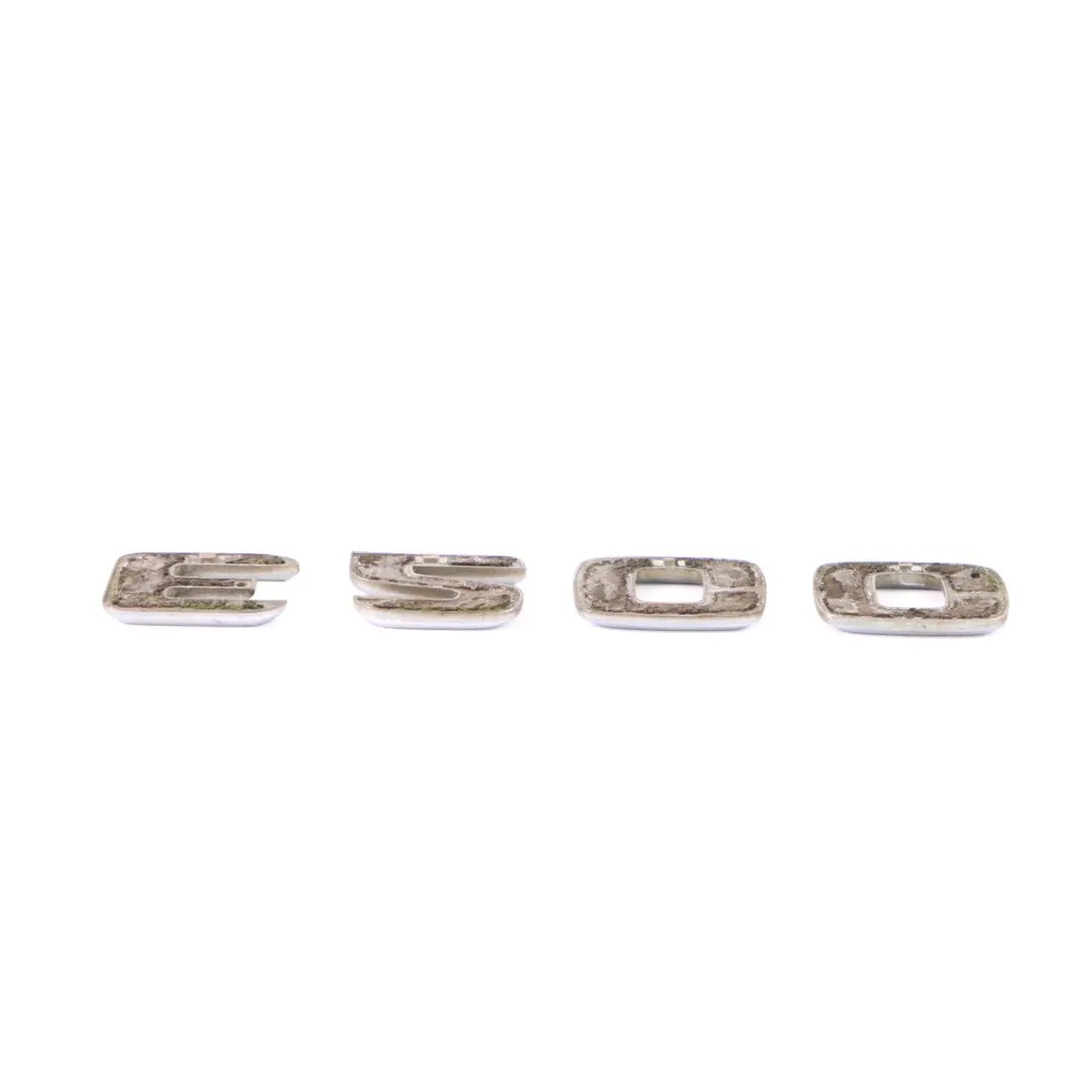 Mercedes W124 W210 W211 W212 Trunk Emblem Rear Adhered Boot Badge E200 - SKU A1248175415 - Part number A1248175415