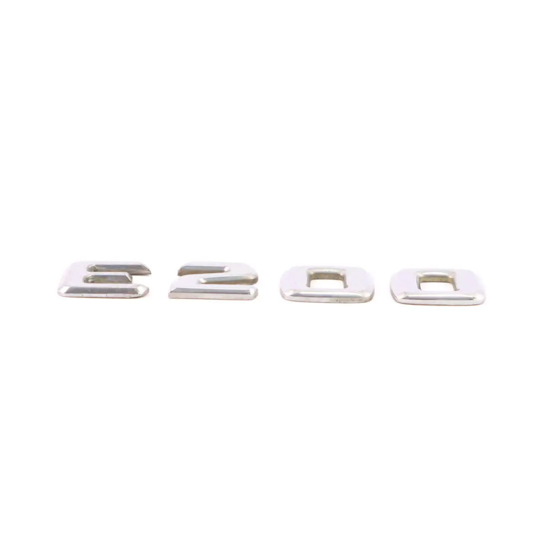 Mercedes W124 W210 W211 W212 Trunk Emblem Rear Adhered Boot Badge E200 - SKU A1248175415 - Part number A1248175415