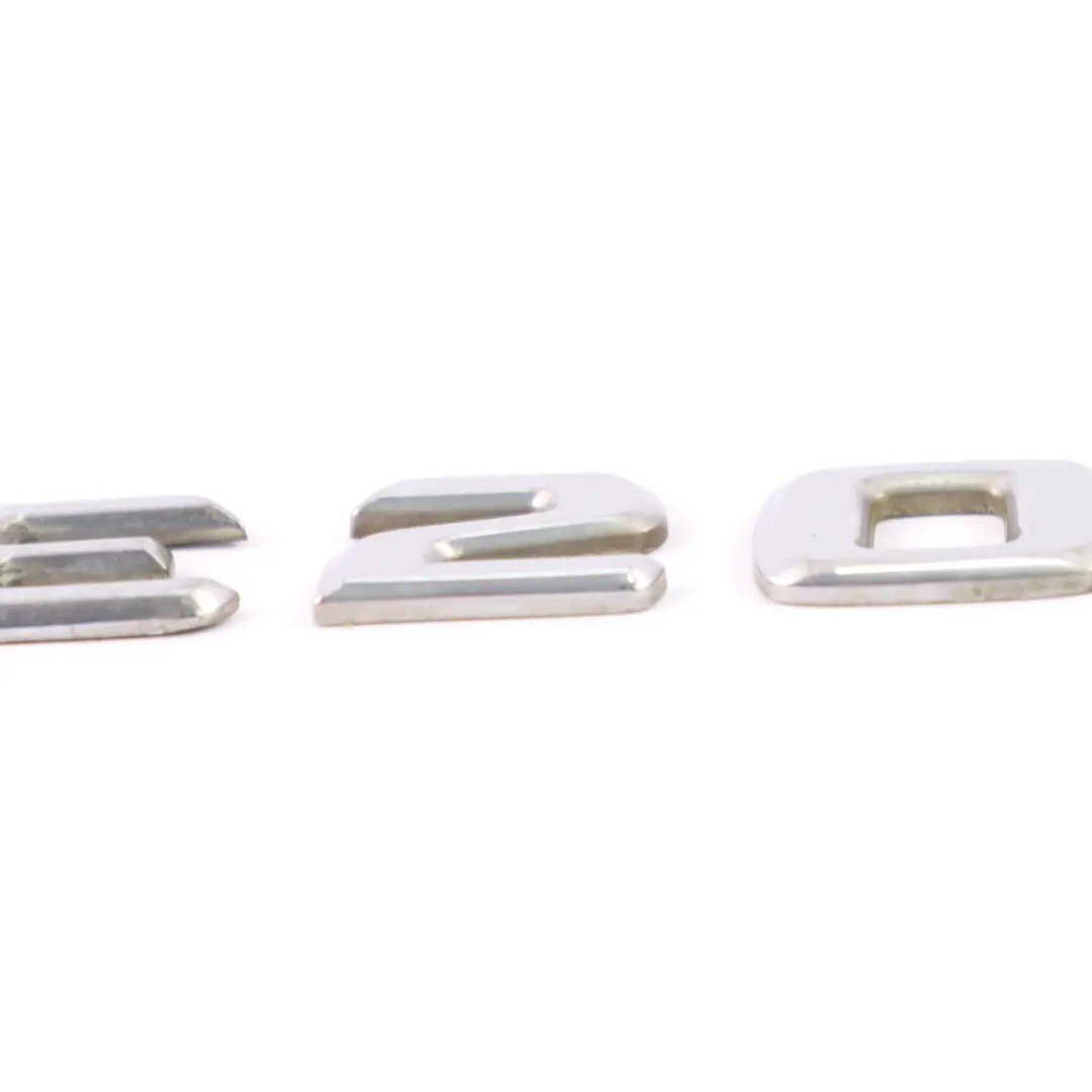 Mercedes W124 W210 W211 W212 Trunk Emblem Rear Adhered Boot Badge E200 - SKU A1248175415 - Part number A1248175415