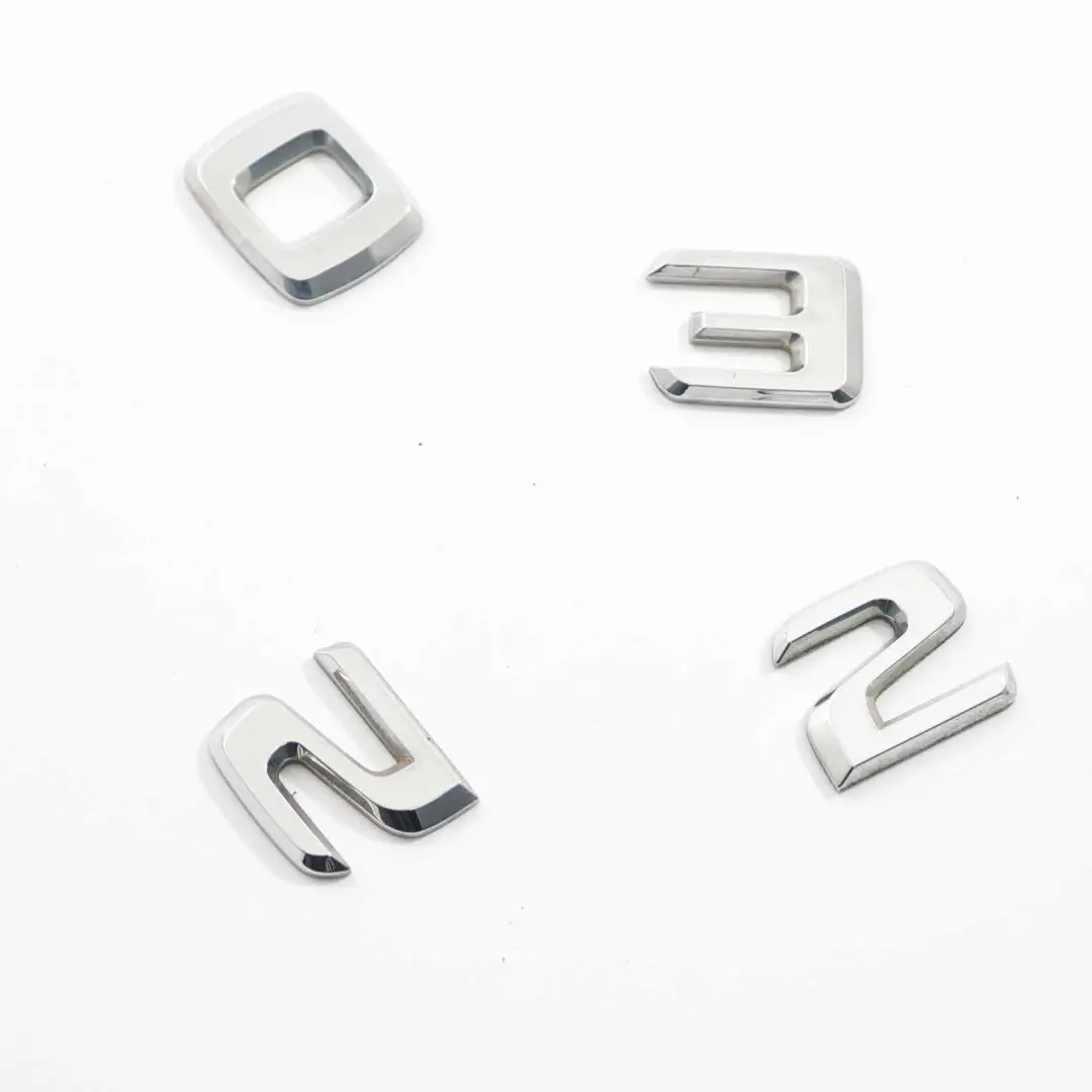 Lettering Emblem E220 Rear Boot Trunk Tailgate Adhered to Mercedes W211 W212 with Part number A1248175515 Mercedes W211 W212 Lettering Emblem E220 Rear Boot Trunk Tailgate Adhered - SKU A1248175515 - Part number A1248175515