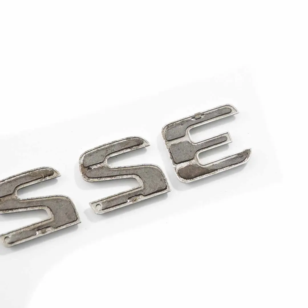 Lettering Emblem E220 Rear Boot Trunk Tailgate Adhered to Mercedes W211 W212 with Part number A1248175515 Mercedes W211 W212 Lettering Emblem E220 Rear Boot Trunk Tailgate Adhered - SKU A1248175515 - Part number A1248175515