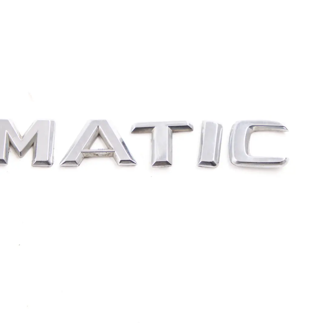 4Matic Trunk Emblem Rear Adhered Boot Badge Logo to Mercedes ML W164 with Part number A1248176215 Mercedes ML W164 4Matic Trunk Emblem Rear Adhered Boot Badge Logo - SKU A1248176215 - Part number A1248176215