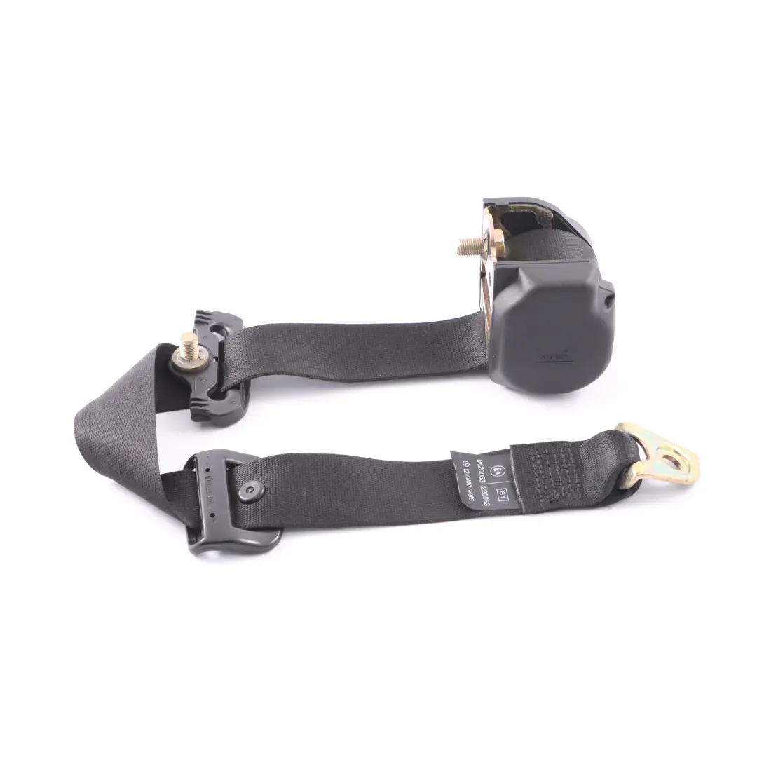 Cintura di sicurezza Mercedes W124 E280 Sedile posteriore destro per con numero di parte A1248600486 Cintura di sicurezza Mercedes W124 E280 Sedile posteriore destro - SKU A1248600486 - Numero di parte A1248600486