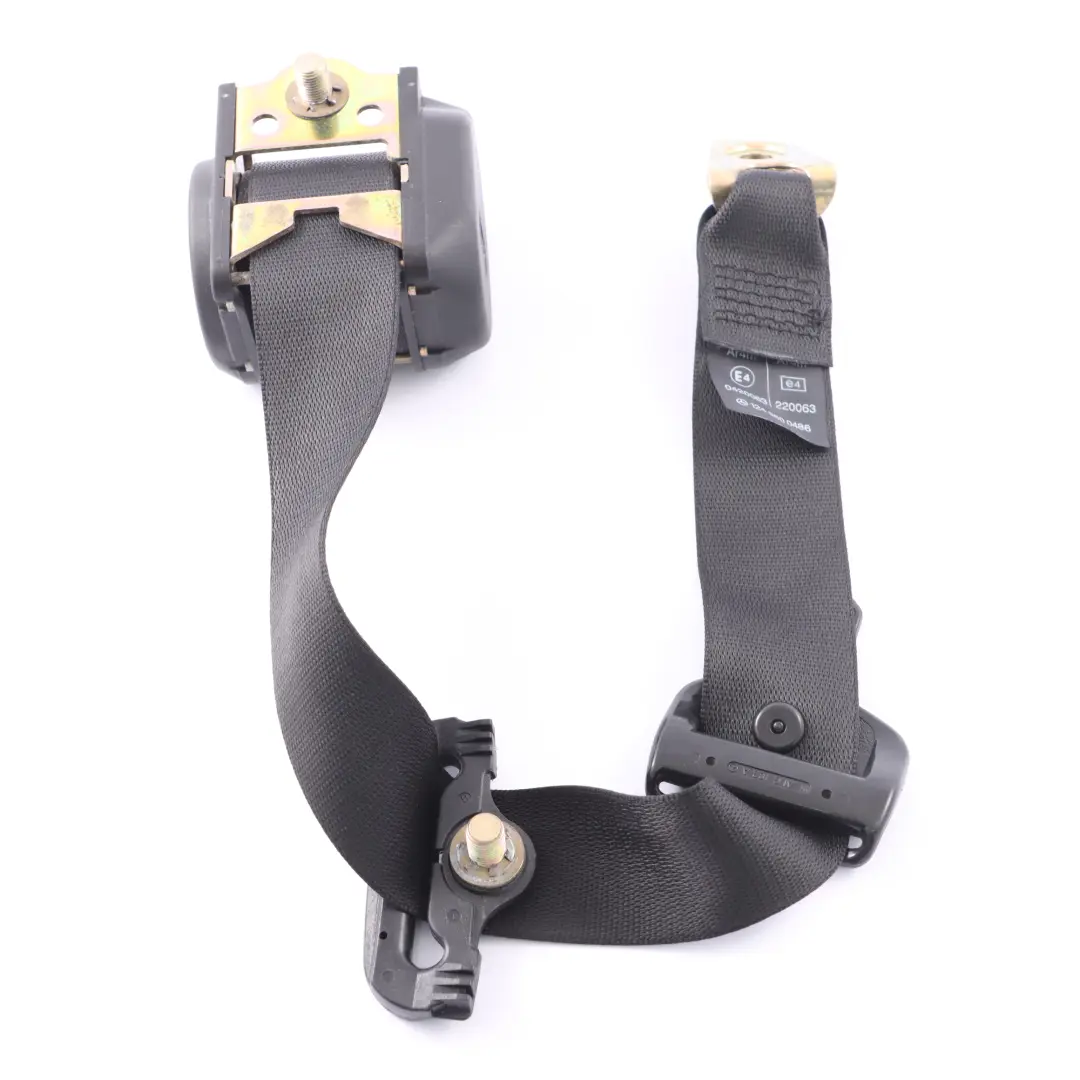 Belt Mercedes W124 E280 Rear Seat Right Safety Belt to Seat with Part number A1248600486 Seat Belt Mercedes W124 E280 Rear Seat Right Safety Belt - SKU A1248600486 - Part number A1248600486