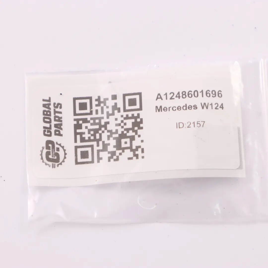 Mercedes W124 asiento trasero cinturón seguridad doble pestillo central derecho - SKU A1248601696 - Número de pieza A1248601696