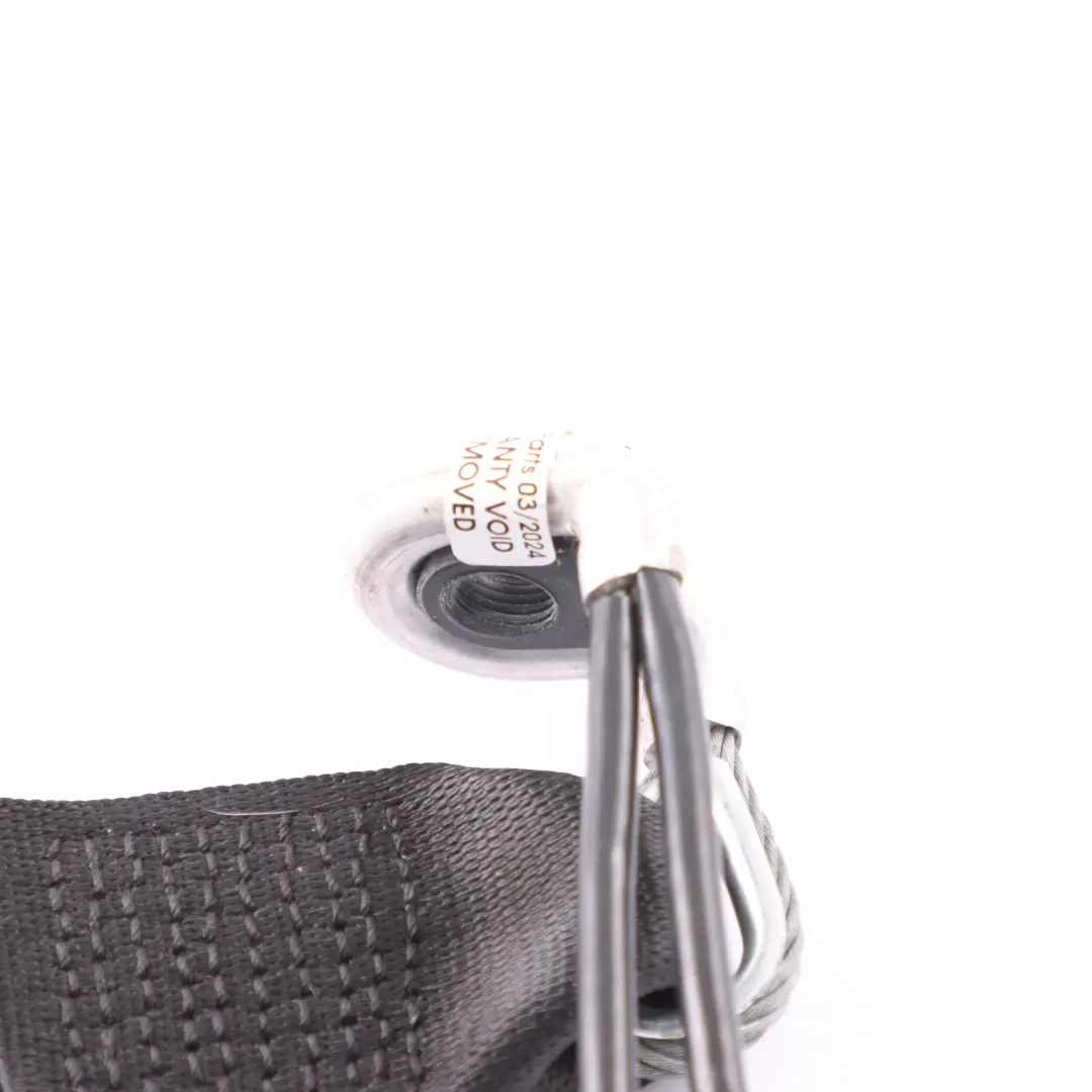 Mercedes W124 Rear Seat Seat Belt Double Latch Center Right - SKU A1248601696 - Part number A1248601696
