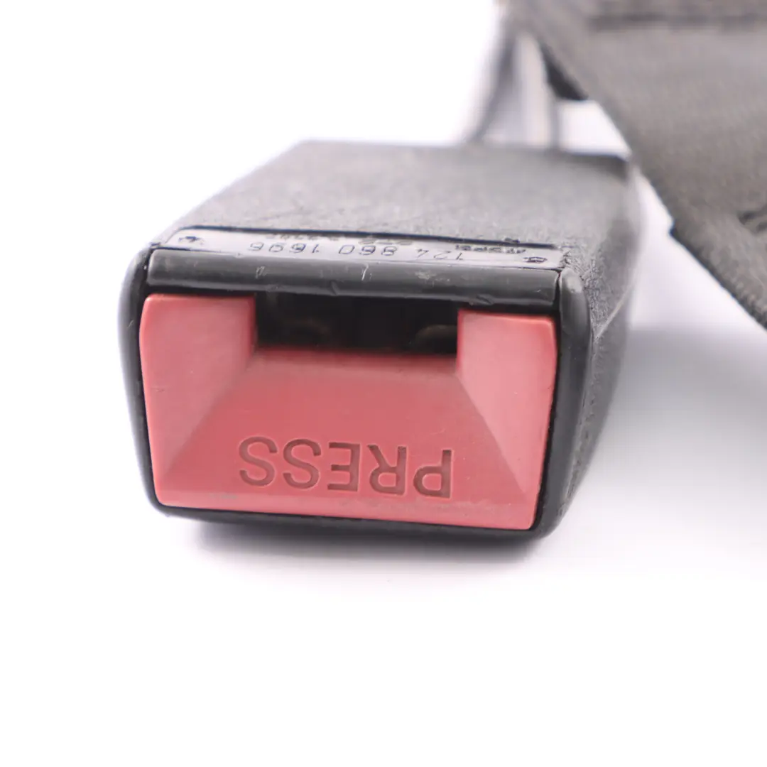 Mercedes W124 Rear Seat Seat Belt Double Latch Center Right - SKU A1248601696 - Part number A1248601696