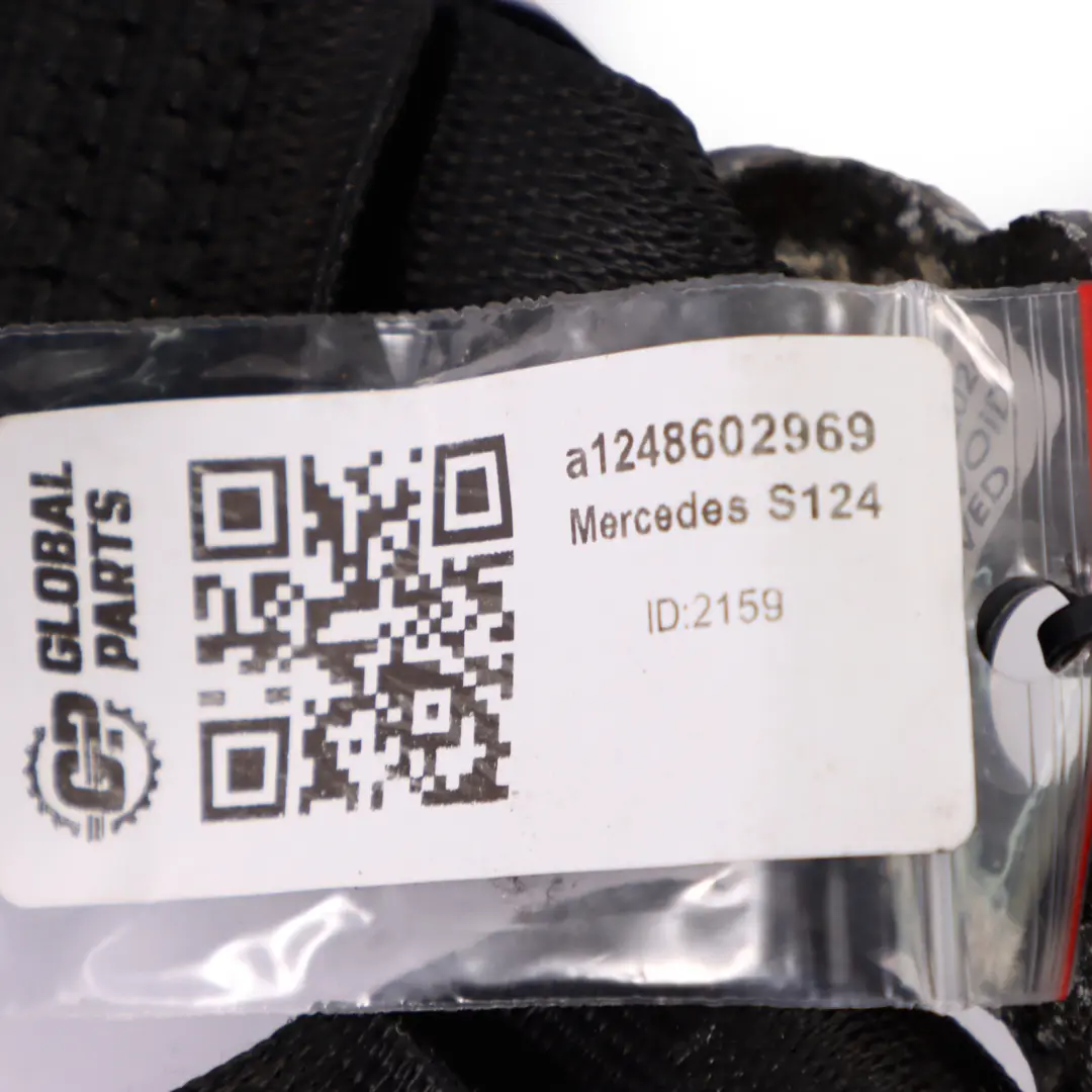 Mercedes W124 Boucle ceinture de sécurité arrière centrale - SKU A1248602969 - Numéro de pièce A1248602969