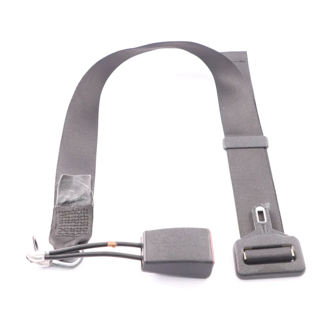 Mercedes W124 E280 Rear Seat Middle Safety Belt Left Latch N/S - SKU A1248608585 - Part number A1248608585