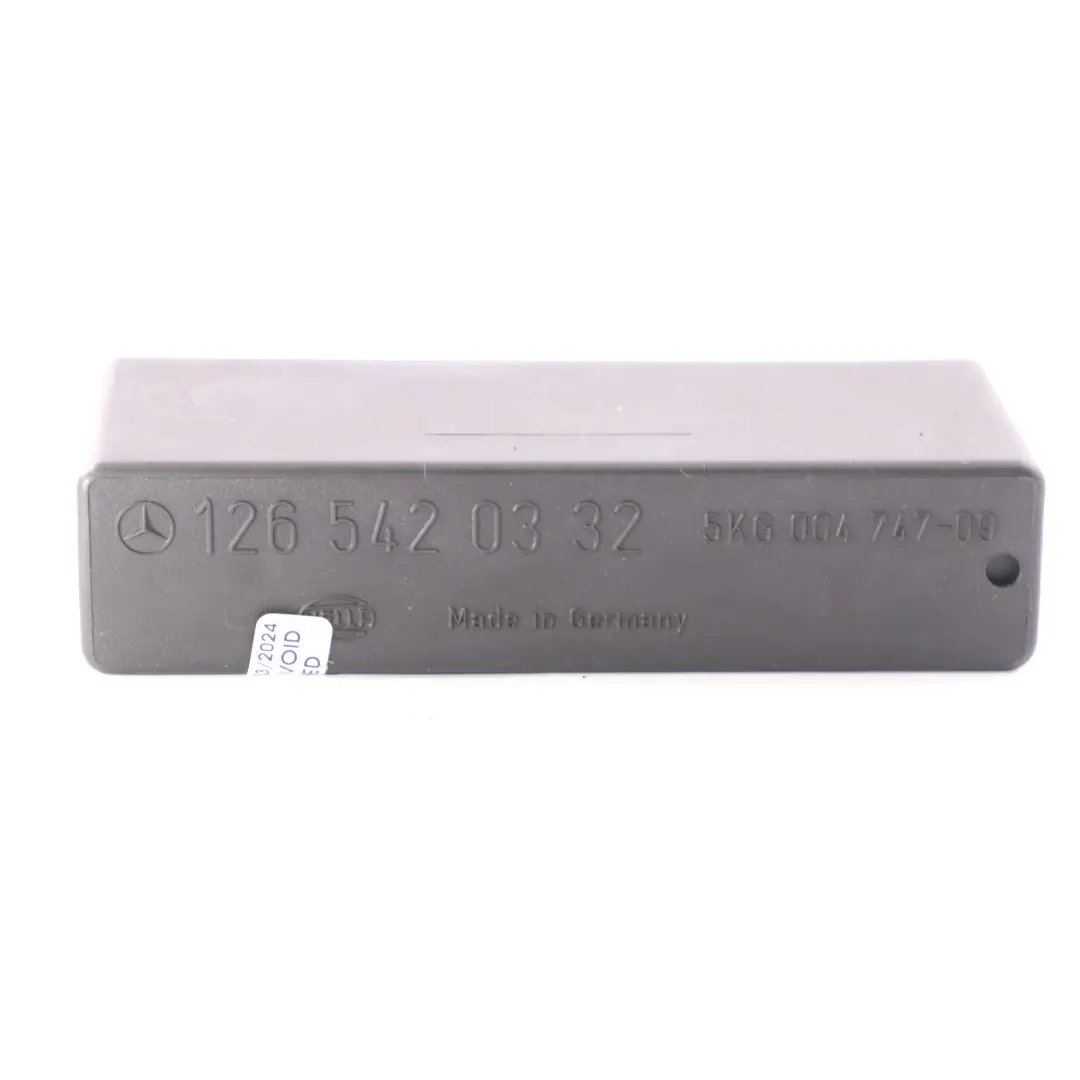 Mercedes W124 E280 Boîte à fusibles relais contrôle l'éclairage - SKU A1265420332 - Numéro de pièce A1265420332