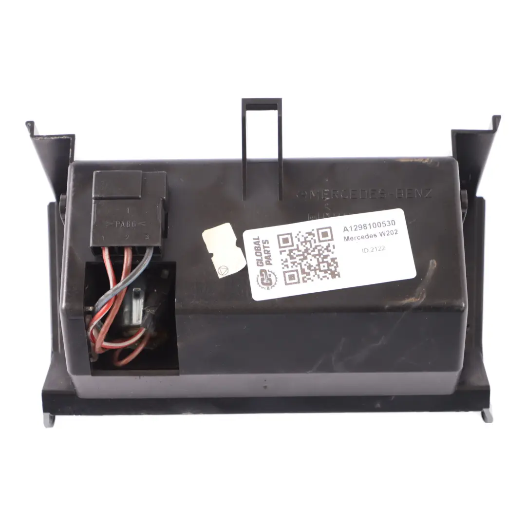  Inserto posacenere Mercedes W124 W202 Console centrale anteriore - SKU A1298100530 - Numero di parte A1298100530