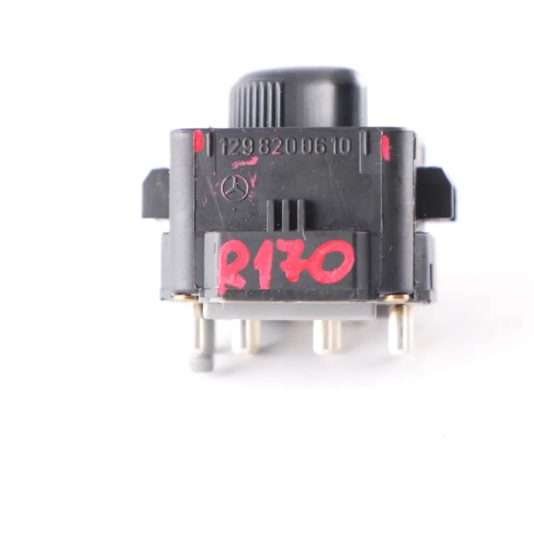 Mirror Adjustment Switch Control Unit to Mercedes SLK R170 Electric with Part number A1298200610 Mercedes SLK R170 Electric Mirror Adjustment Switch Control Unit - SKU A1298200610 - Part number A1298200610