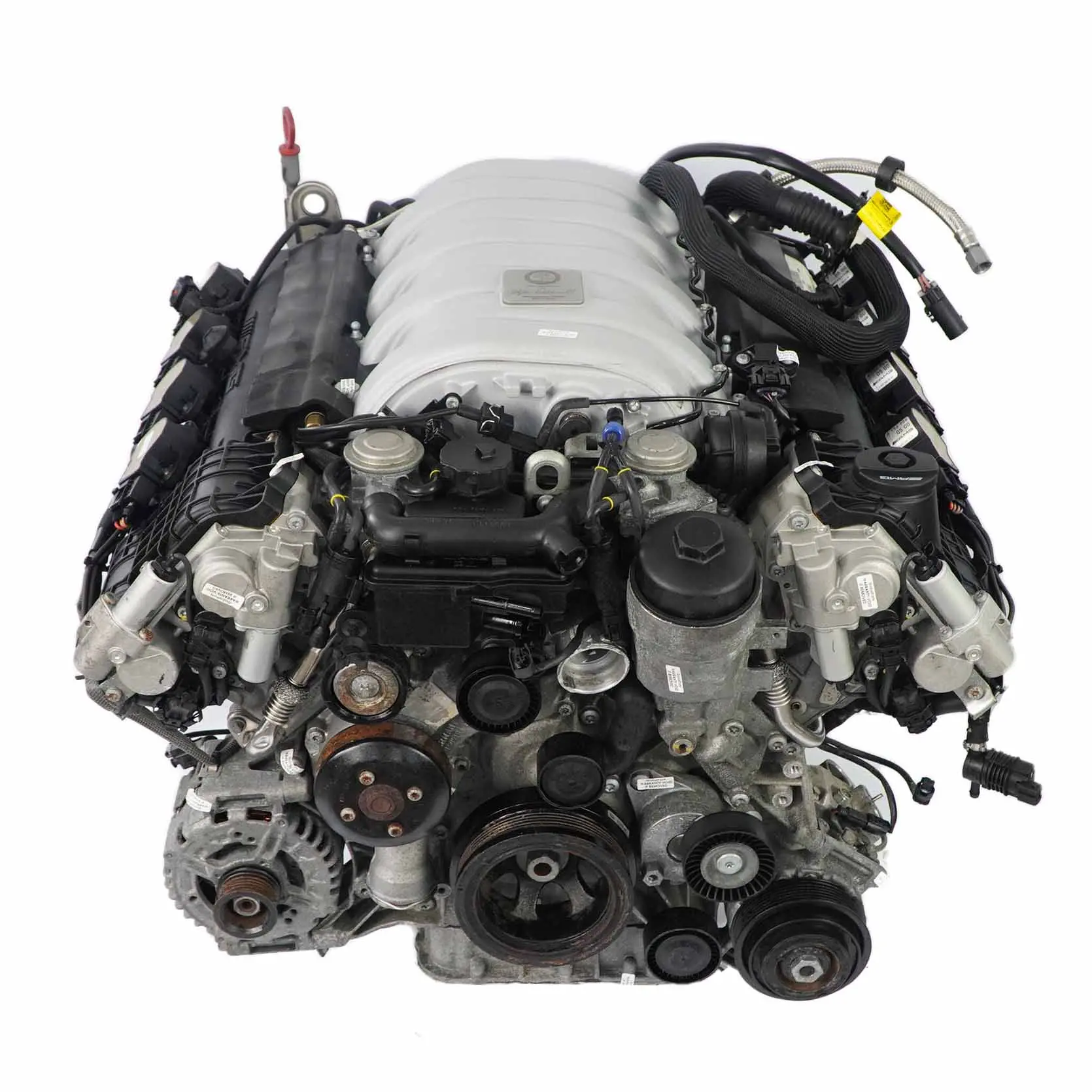 Mercedes W204 C63 W212 E63 AMG Motore Completo 156985 156.985 457HP 62k GARANZIA