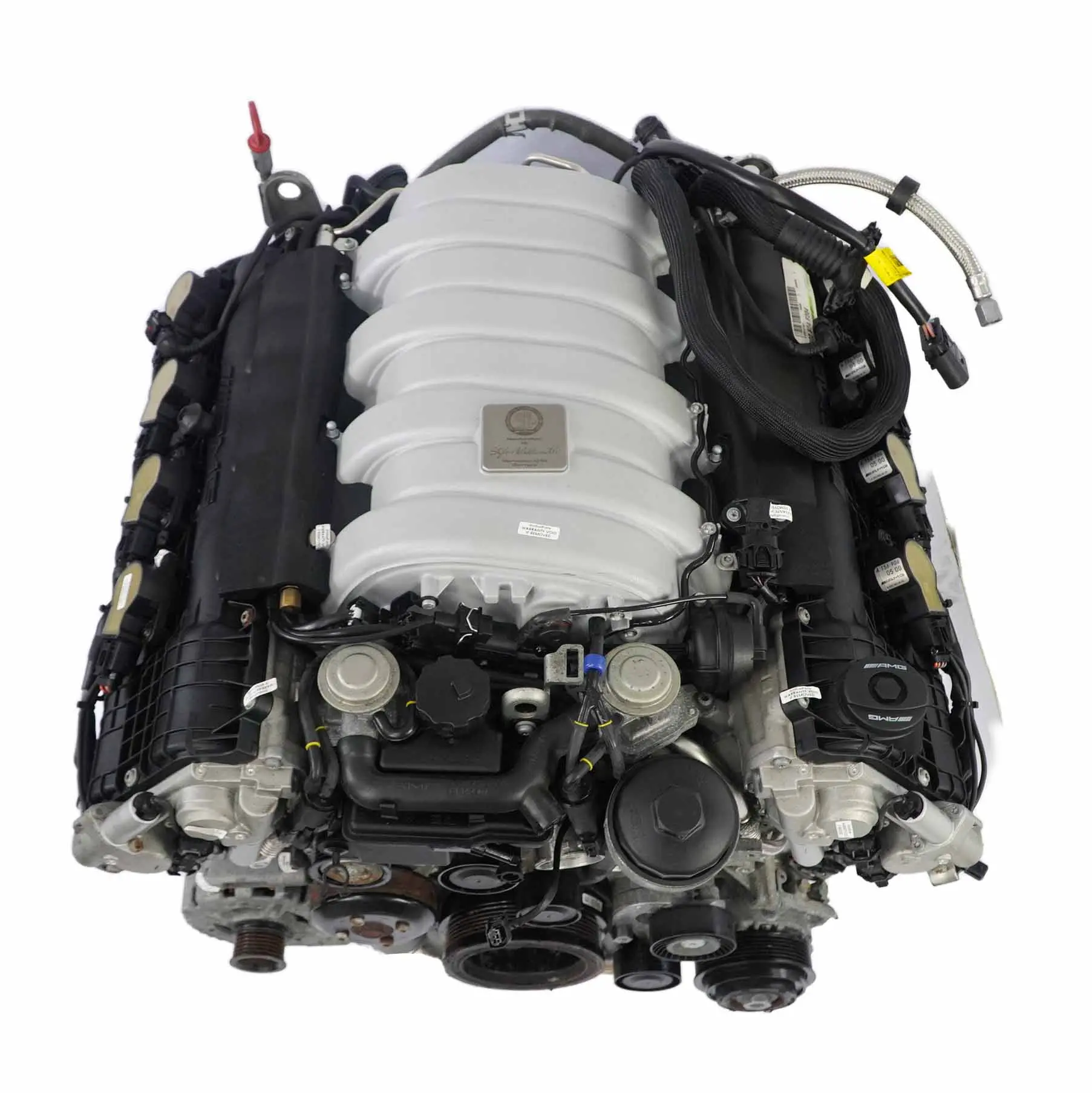 Mercedes W204 C63 W212 E63 AMG Motore Nudo 156985 156.985 457HP 62k, GARANZIA