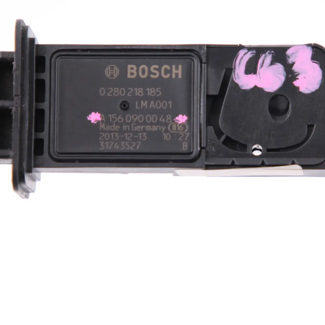 C63 AMG Air Flow Sensor Mass Meter 0280218185 to Mercedes W204 with Part number A1560900048 Mercedes W204 C63 AMG Air Flow Sensor Mass Meter 0280218185 - SKU A1560900048 - Part number A1560900048