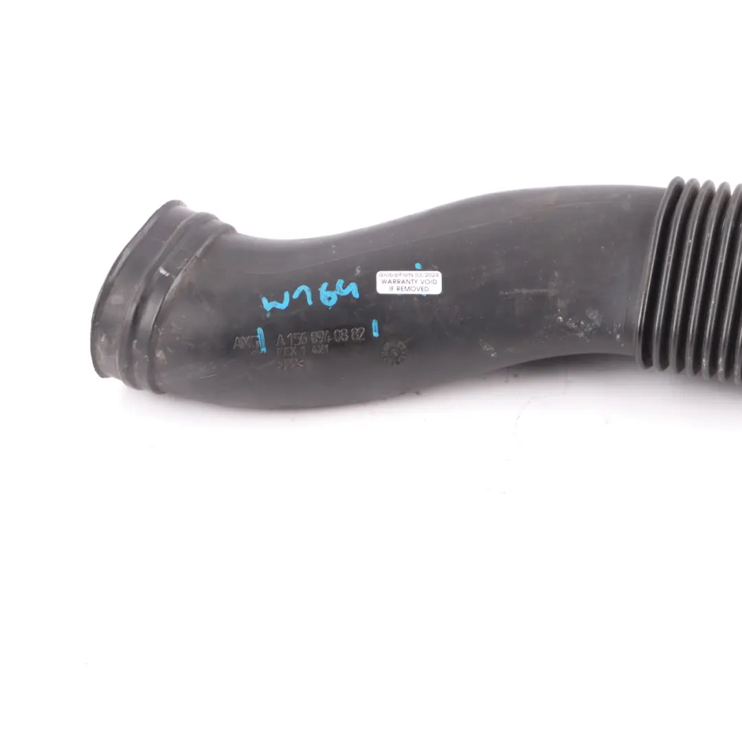 Air Duct Mercedes W164 AMG Air Intake To Air Filter Housing Right - SKU A1560940882 - Part number A1560940882