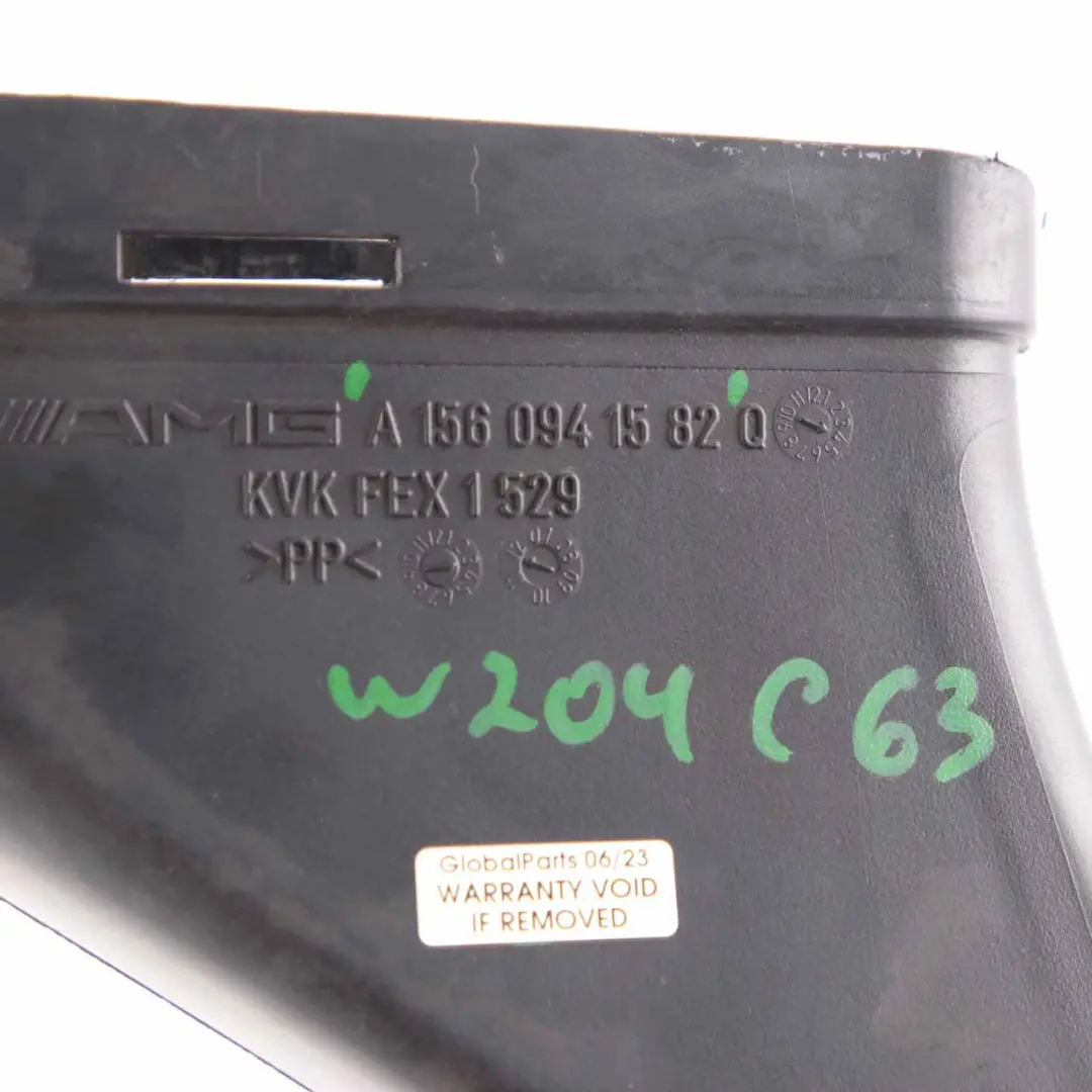 Air Intake Tube Mercedes W204 M156 AMG Left N/S Air Channel - SKU A1560941582 - Part number A1560941582