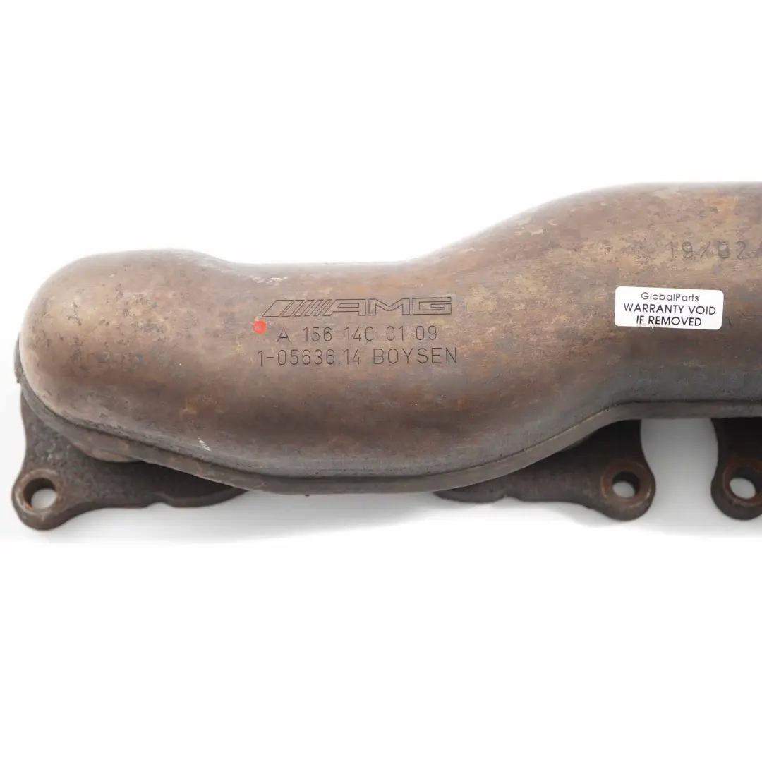 Exhaust Manifold Mercedes W204 C63 W212 E63 AMG Left N/S Unit to Engine with Part number A1561400109 Engine Exhaust Manifold Mercedes W204 C63 W212 E63 AMG Left N/S Unit - SKU A1561400109 - Part number A1561400109