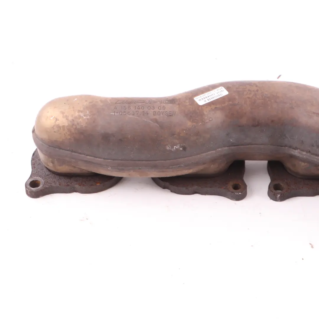 Exhaust Manifold Left N/S to Mercedes ML W164 W221 63 AMG Petrol Engine with Part number A1561400309 Mercedes ML W164 W221 63 AMG Petrol Engine Exhaust Manifold Left N/S - SKU A1561400309 - Part number A1561400309