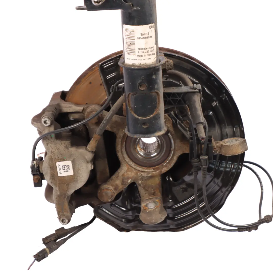 Front Right O/S Suspension Leg Brake Disc Caliper Wheel Hub to Mercedes X156 with Part number A1563231600 Mercedes X156 Front Right O/S Suspension Leg Brake Disc Caliper Wheel Hub - SKU A1563231600 - Part number A1563231600