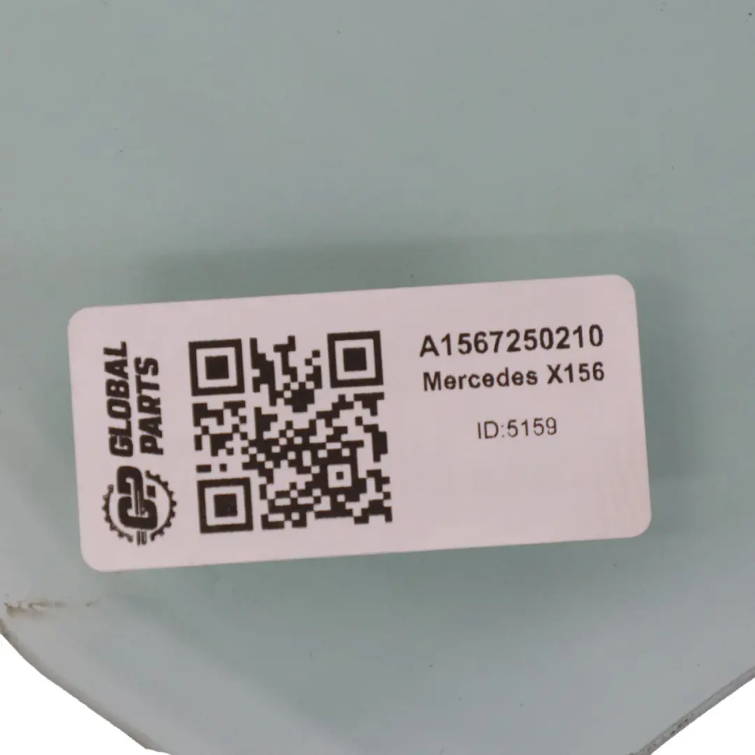 Cristal Puerta Delantera Derecha AS2 para Mercedes GLA X156 con número de pieza A1567250210 Mercedes GLA X156 Cristal Puerta Delantera Derecha AS2 - SKU A1567250210 - Número de pieza A1567250210
