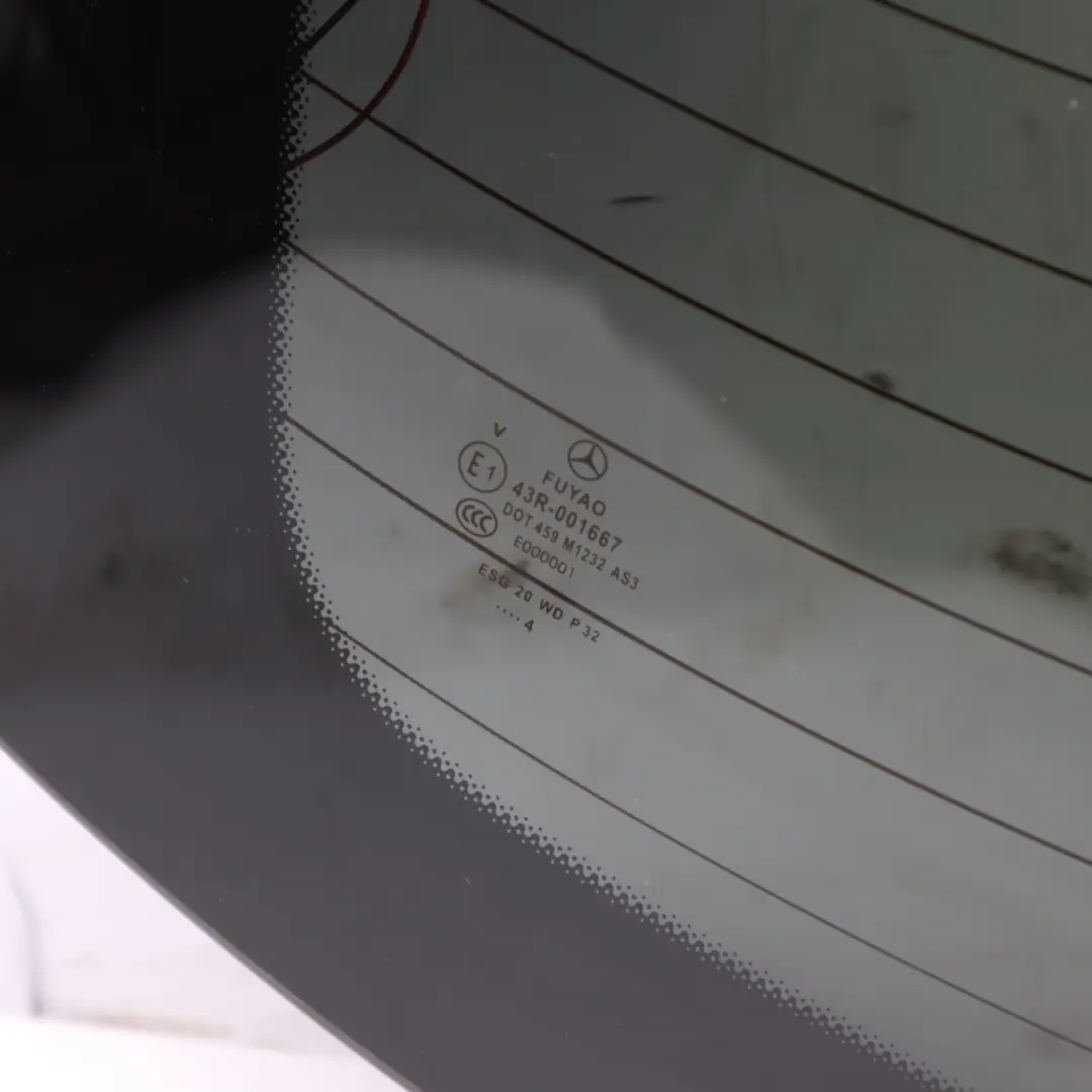 Rear Window Mercedes X156 Tailgate Tinted AS3 Glazing - SKU A1567400457 - Part number A1567400457