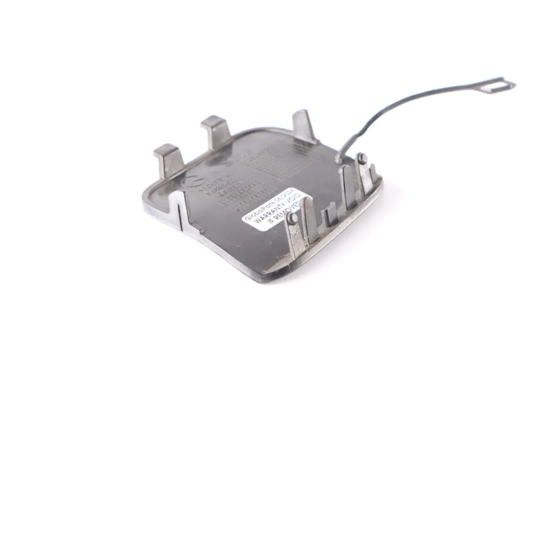 Class X156 Front Bumper Tow Towing Eye Hook Cap Mountain Grey - 787 to Mercedes GLA with Part number A1568854922 Mercedes GLA Class X156 Front Bumper Tow Towing Eye Hook Cap Mountain Grey - 787 - SKU A1568854922-MG - Part number A1568854922