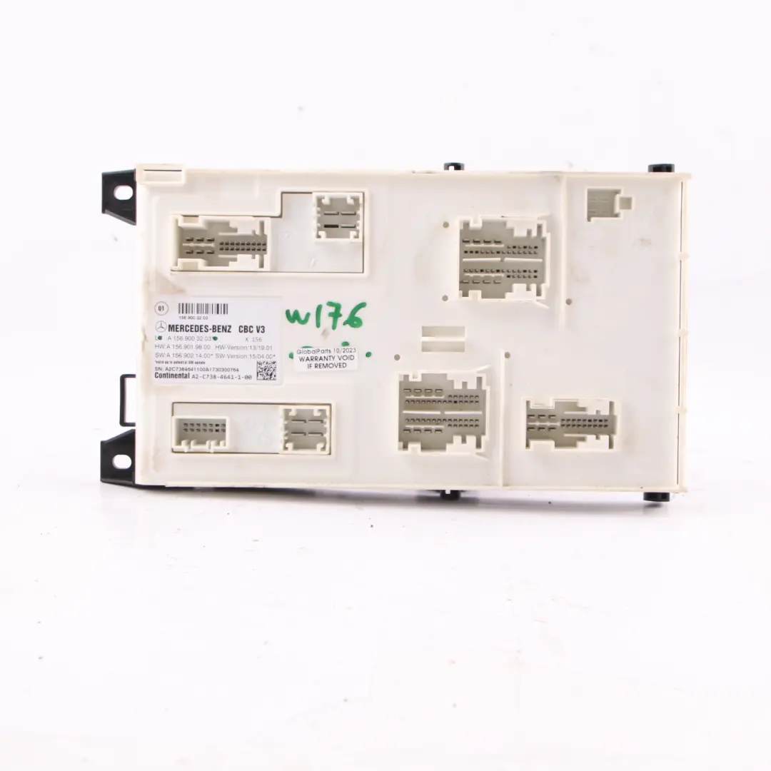 W117 W176 W246 Moduł Sterownik BCM do Mercedes o numerze A1569003203 Mercedes W117 W176 W246 Moduł Sterownik BCM - SKU A1569003203 - Numer Części A1569003203