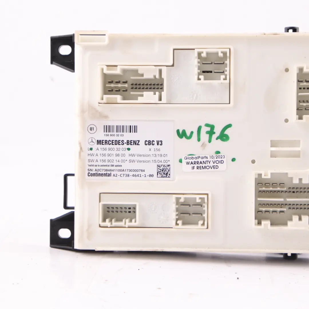 W117 W176 W246 Modulo BCM Modulo controllo carrozzeria ECU per Mercedes con numero di parte A1569003203 Mercedes W117 W176 W246 Modulo BCM Modulo controllo carrozzeria ECU - SKU A1569003203 - Numero di parte A1569003203