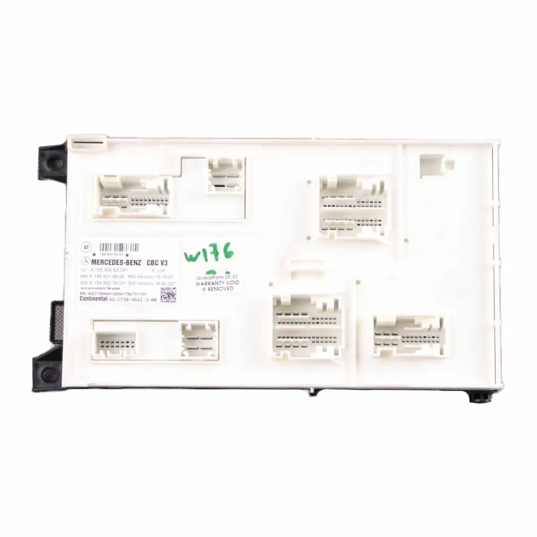 Mercedes W176 Body Control Module BCM Control Unit ECU - SKU A1569005303 - Numéro de pièce A1569005303