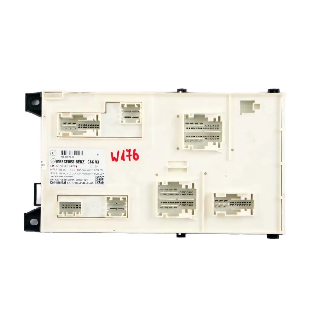 Mercedes W176 W246 Module Contrôle Carrosserie Boîtier Fusibles BCM - SKU A1569007402 - Numéro de pièce A1569007402