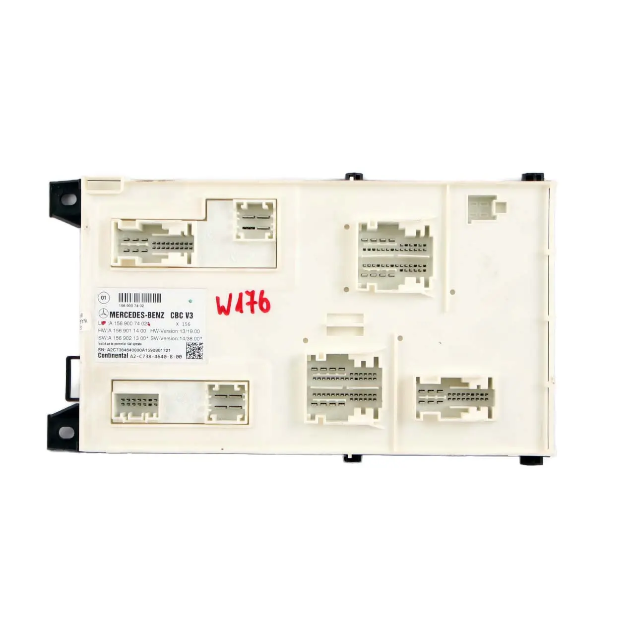 Mercedes W176 W246 Modulo Controllo Carrozzeria BCM ECU A1569007402